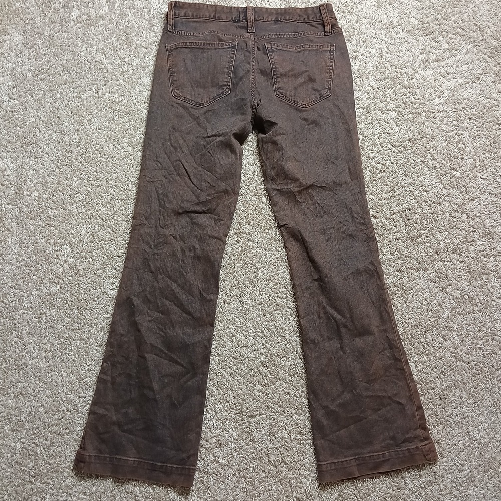 GAP Brown Long & Lean Low Rise Bootcut Jeans Women's 28 Regular - Picture 3 of 9